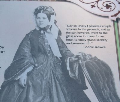Annie Bidwell image. Click for full size.