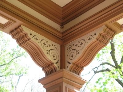 Architectural Detail - Support Posts on Porch image. Click for full size.