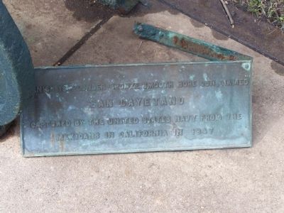 San Cayetano Marker. Click for full size. San Cayetano Marker image. Click for full size.