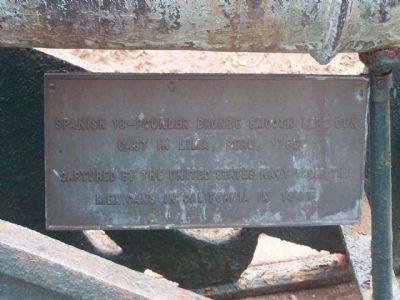 Spanish 18-Pounder Marker. Click for full size. Spanish 18-Pounder Marker image. Click for full size.