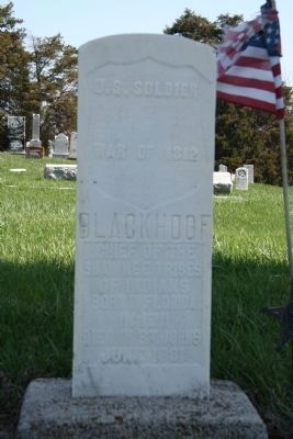 Gravestone of Blackhoof image. Click for full size.