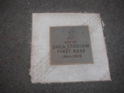 Location of Shea Stadium First Base. Click for full size. Location of Shea Stadium First Base image. Click for full size.
