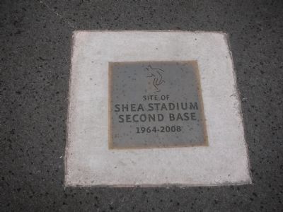 Location of Shea Stadium Second Base image. Click for full size.