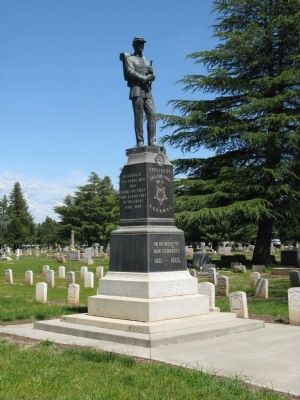 Chico Cemetery G.A.R. Monument image. Click for full size.