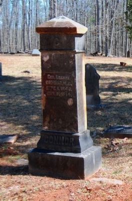Geo. Legare Conner, M.D.<br>(1843-1914) Tombstone image. Click for full size.