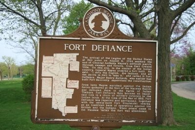 Fort Defiance Marker image. Click for full size.