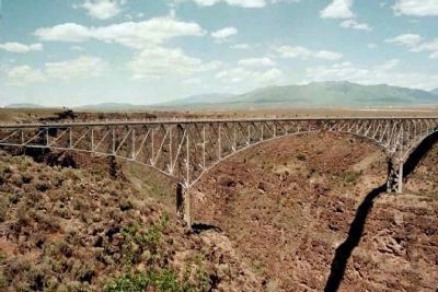 Rio Grande Gorge Bridge. Click for full size. Rio Grande Gorge Bridge image. Click for full size.