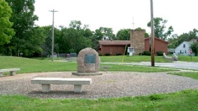Start of the Miami and Erie Canal Marker image. Click for full size.
