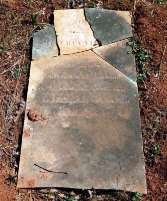 Minerva Virginia Herndon (1797-1813)<br>Tombstone image. Click for full size.