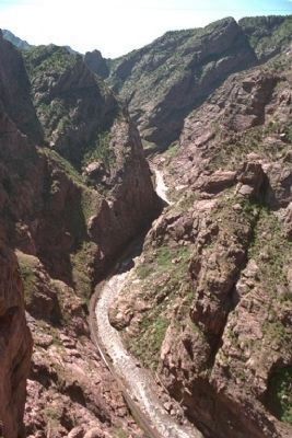 Royal Gorge, Arkansas River. Click for full size. Royal Gorge, Arkansas River image. Click for full size.