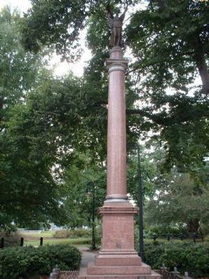 Memory of South Carolina Generals. Click for full size. Memory of South Carolina Generals image. Click for full size.
