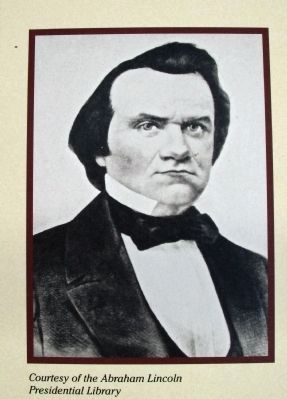 Right Section Photo - - "Young Stephen A. Douglas" image. Click for full size.