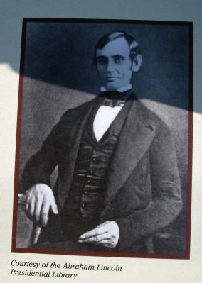 Right Section Photo - - "Young Abraham Lincoln" image. Click for full size.