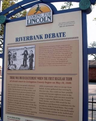 Top Section - - Riverbank Debate Marker image. Click for full size.