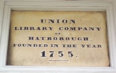 Union Library Marker. Click for full size. Union Library Marker image. Click for full size.