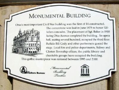 Monumental Building Marker image. Click for full size.