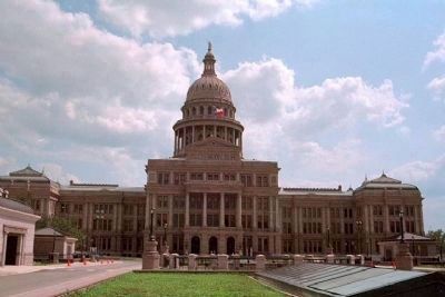 The Texas Capitol, north side. Click for full size. The Texas Capitol, north side image. Click for full size.