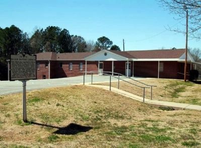 Siloam Baptist Church and Marker. Click for full size. Siloam Baptist Church and Marker image. Click for full size.