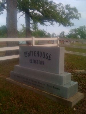 Whitehouse Cemetery. Click for full size. Whitehouse Cemetery image. Click for full size.