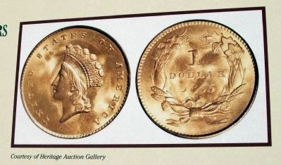 Right Section - Photo "$1 Gold Coins" image. Click for full size.