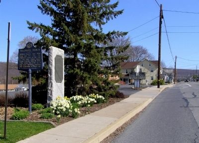 Wide view of the Sullivan's March Marker. Click for full size. Wide view of the Sullivan's March Marker image. Click for full size.