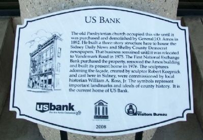 US Bank Marker. Click for full size. US Bank Marker image. Click for full size.