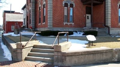 The Old Jail and Marker. Click for full size. The Old Jail and Marker image. Click for full size.