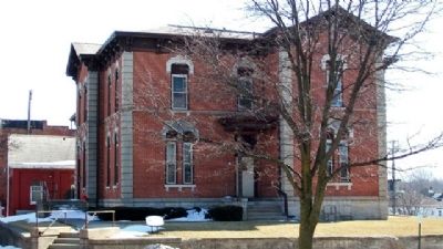 The Old Jail and Marker. Click for full size. The Old Jail and Marker image. Click for full size.