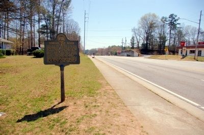 Toward the River Marker. Click for full size. Toward the River Marker image. Click for full size.