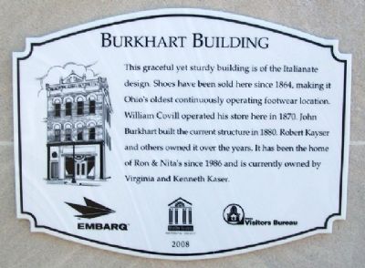 Burkhart Building Marker. Click for full size. Burkhart Building Marker image. Click for full size.