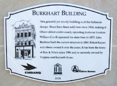 Burkhart Building Marker image. Click for full size.