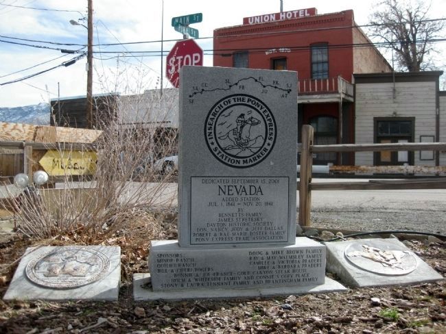 Nevada Added Station Marker - Wide View image. Click for full size.
