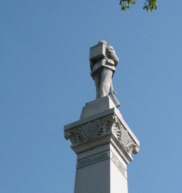 Obverse Right View - - Top Statue image. Click for full size.