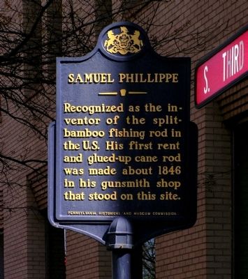 Samuel Phillippe Marker. Click for full size. Samuel Phillippe Marker image. Click for full size.