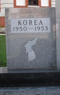 Left Section - - Livingston County War Memorial Marker image. Click for full size.