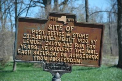 Eatons Corners Post Office & Store Marker image. Click for full size.