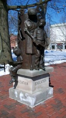 Sidney/Shelby County Millenium Monument-Education image. Click for full size.