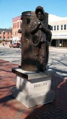 Sidney/Shelby County Millenium Monument-Industry image. Click for full size.