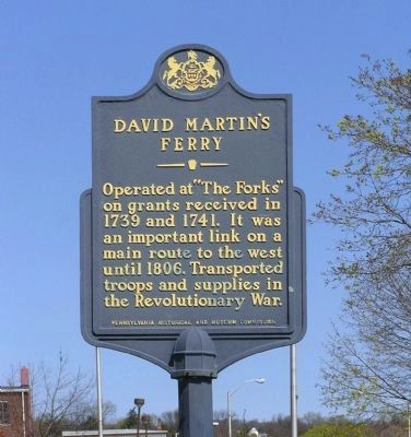 David Martin's Ferry Marker. Click for full size. David Martin's Ferry Marker image. Click for full size.