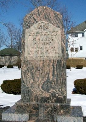 Schultz's Battery Memorial image. Click for full size.