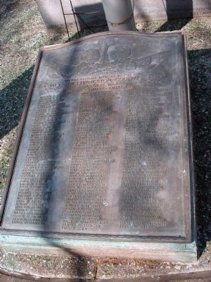 Bronze Marker - - W. W. II War Memorial - Livingston County Illinois. Click for full size. Bronze Marker - - W. W. II War Memorial - Livingston County Illinois image. Click for full size.