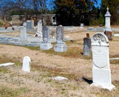 Siloam Baptist Church Cemetery. Click for full size. Siloam Baptist Church Cemetery image. Click for full size.