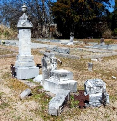 Broken and Fallen Tombstones image. Click for full size.