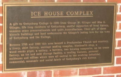 Ice House Complex Marker image. Click for full size.