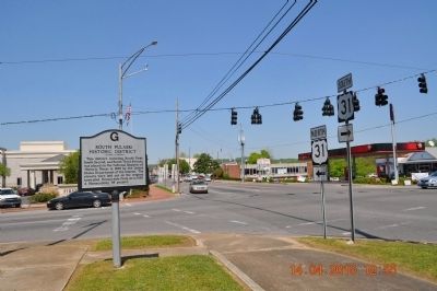 South Pulaski Historic District Marker image. Click for full size.