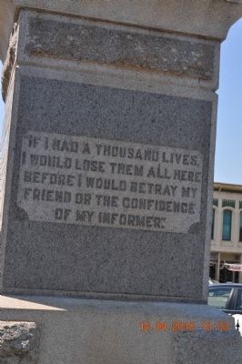 Sam Davis Marker. Click for full size. Sam Davis Marker image. Click for full size.
