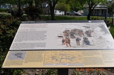 Giles County Trail of Tears Memorial Marker. Click for full size. Giles County Trail of Tears Memorial Marker image. Click for full size.
