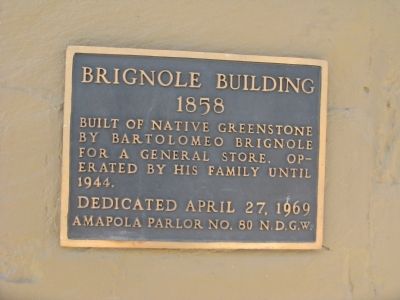 Brignoli Building Marker image. Click for full size.