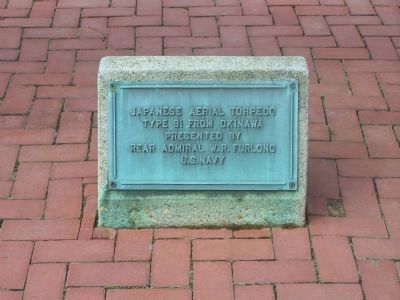 Nearby Japanese Aerial Torpedo Marker. Click for full size. Nearby Japanese Aerial Torpedo Marker image. Click for full size.