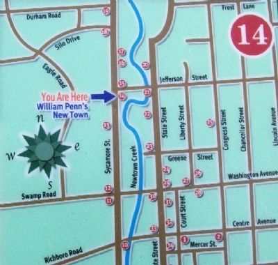 Heritage Walk Marker Locations. Click for full size. Heritage Walk Marker Locations image. Click for full size.